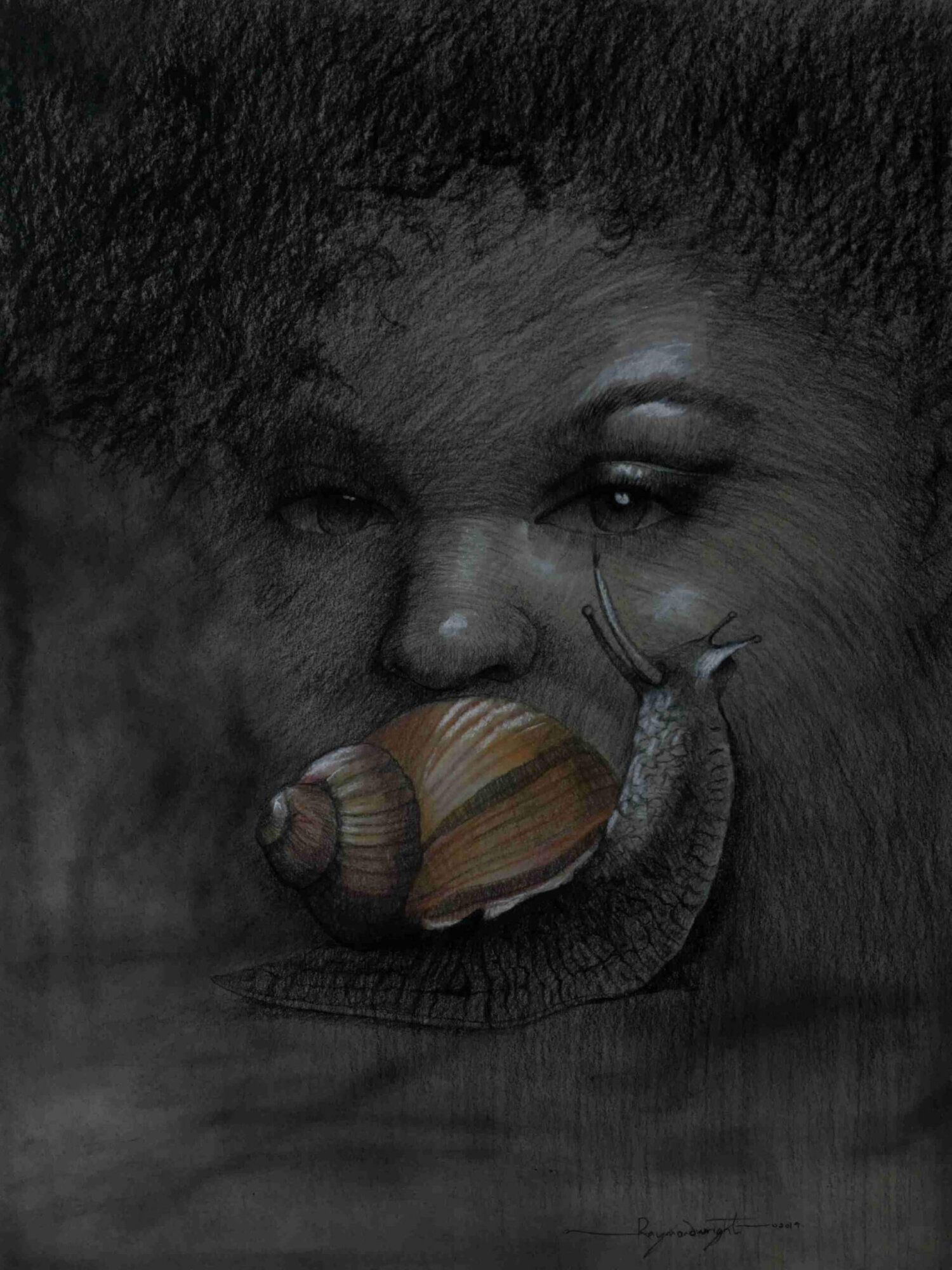 Wright Raymond - Protection - African Visual Artist- African Artwork