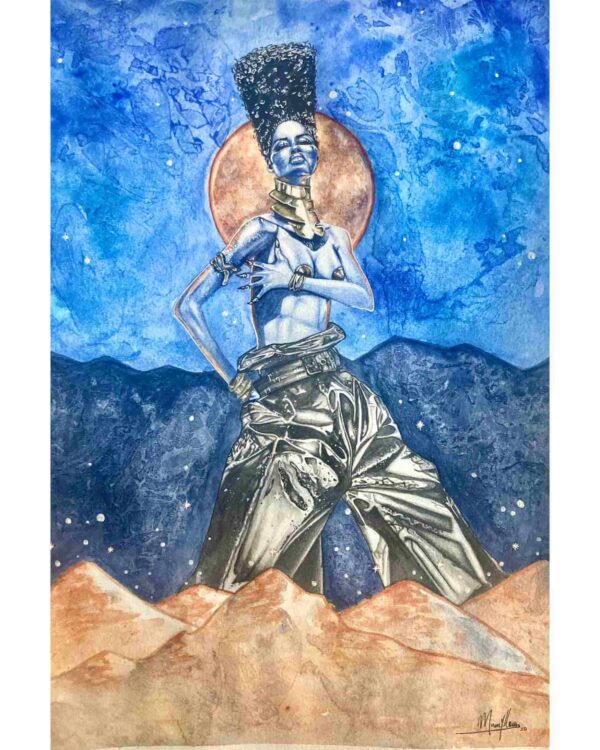 Marvellous Igbokwe - Black Goddess - Wright Raymond - Direction - African visual artist, African art