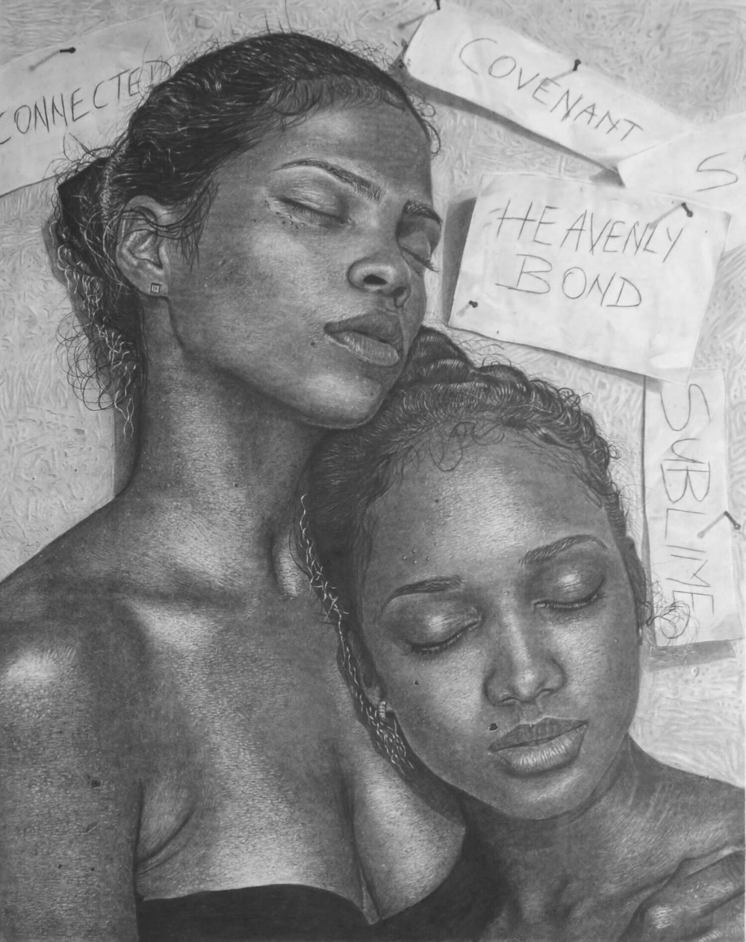 Soulmates - Adegoke Adebanjo - African visual artist, African art
