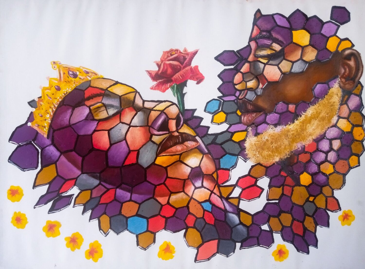 Inclination - Babatunde Omotehinse - African visual artist, African art