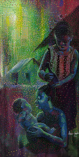 Hair Bond - Akan David - African visual artist, African art