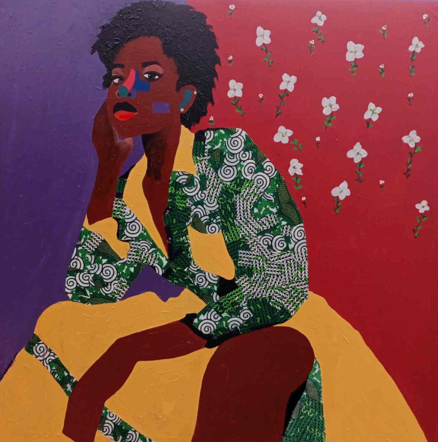 Reflection - African visual artist, african limited edition art print