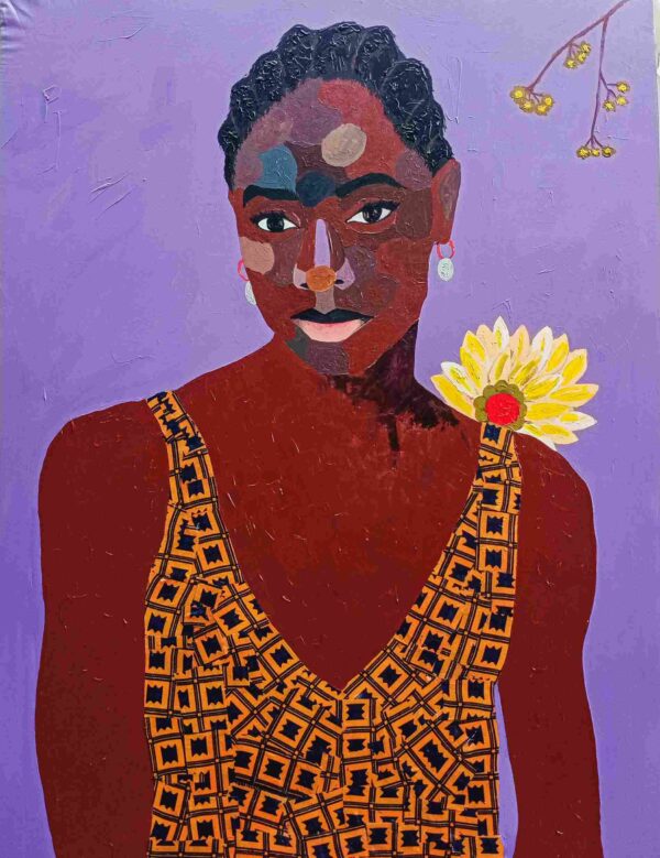 Half a yellow - African visual artist, african limited edition art print